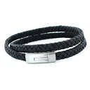 エンポリオアルマーニ ジュエリー ファッション アクセサリー BRACELET 2重巻き 二重巻き ブレスレット ブラック シル…