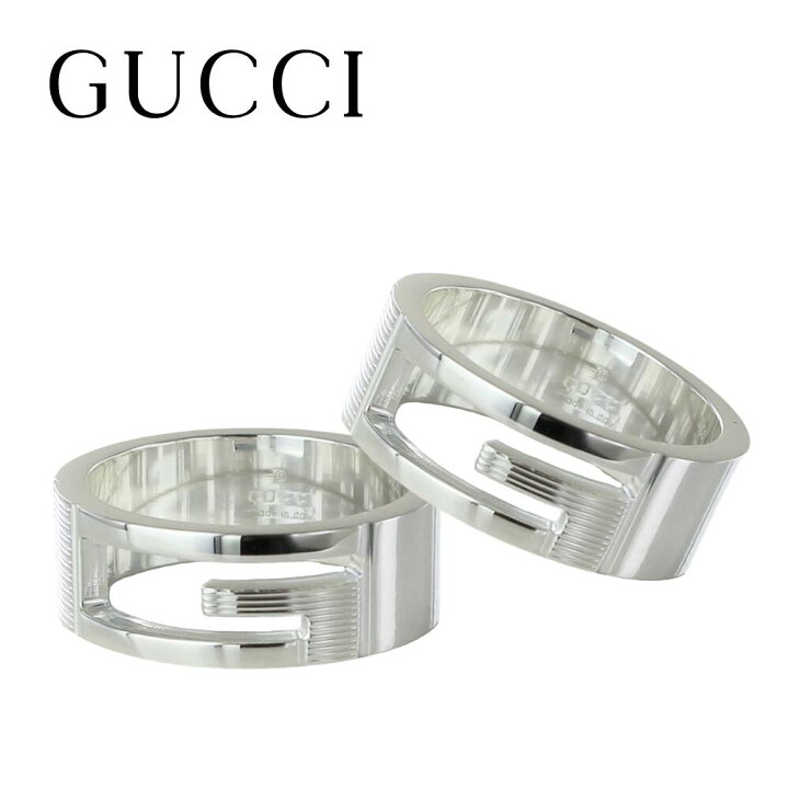 楽天市場】GUCCI グッチ ペアリング カップルリング 2点セット 