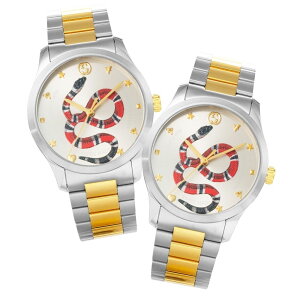 ペアウォッチ グッチ 腕時計 手表 メンズ レディース 高級腕時計 Gタイムレス キングスネーク 蛇 蜂 星 ハート シルバー ゴールド ブレスレット ラグジュアリー 夫婦 カップル 贈り物 記念日