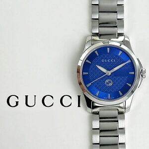 グッチ 腕時計 手表 レディース おしゃれ 高級腕時計 ブランド Gタイムレス おしゃれ 女性 30代 40代 50代 誕生日プレゼント 記念日 ギフト ステンレス ブレスレットウォッチ ブルー シルバー g