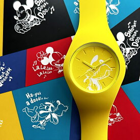 アイスウォッチ ディズニー 腕時計 手表 コラボ 大人 メンズ レディース 彼氏 彼女 プレゼント プルート 男女兼用 イエロー シリコン 40ミリ ミディアム 防水 海 プール 旅行 時計 おしゃれ プレゼント 誕生日プレゼント 成人 卒業 入学