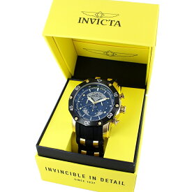 インビクタ インヴィクタ メンズ 腕時計 防水腕時計 プロ ダイバー 文字盤 大きい ブランド 時計 ブラック ラバーベルト ビジネス 入社祝い 退職祝い 父親 夫 彼氏 誕生日 記念日 プレゼント ギフト Invicta 内祝い 母の日 お祝い