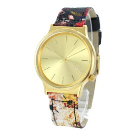 女性 女の子 誕生日 プレゼント かわいい ギフト ブランド KOMONO コモノ 時計 レディース 腕時計 ウィザードプリント ゴールド 花柄 フラワー 内祝い 母の日 お祝い