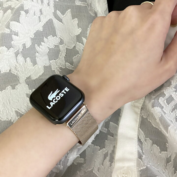 楽天市場】ラコステ アップルウォッチ バンド ステンレス レディース 