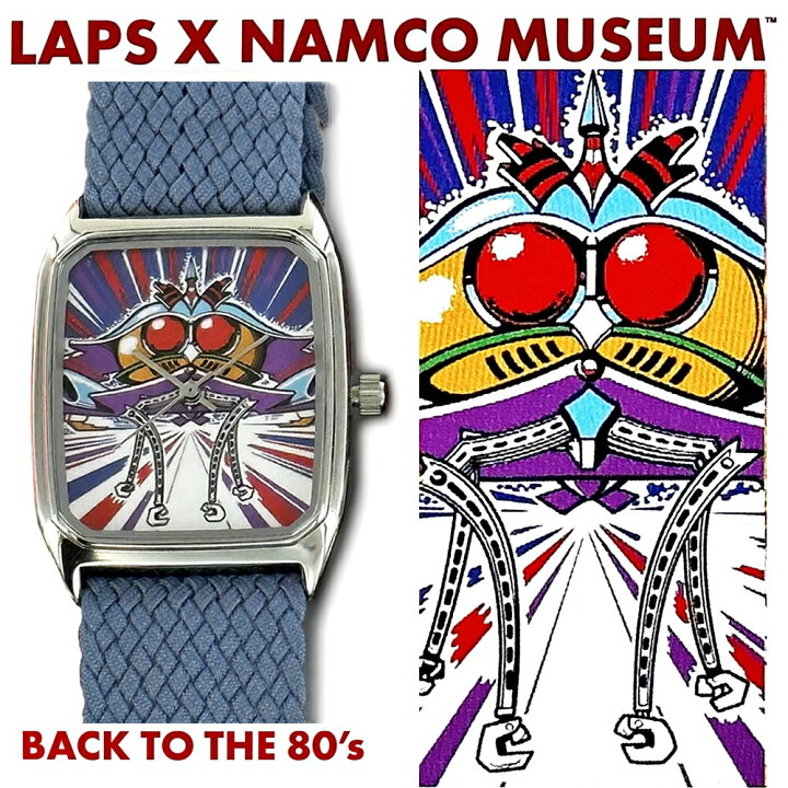 楽天市場】腕時計 限定モデル コラボ LAPS ナムコミュージアム メンズ 