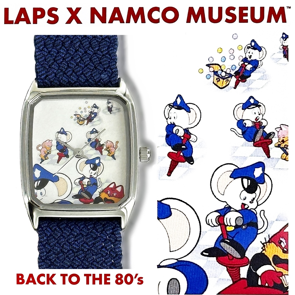 楽天市場】腕時計 限定モデル コラボ LAPS ナムコミュージアム メンズ