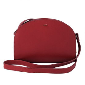 アーペーセー A.P.C. APC PXAWV-F61048 GAB ROUGE FONCE ハーフムーン ミニ ショルダーバッグ SAC DEMI LUNE レディース 記念日 内祝い 母の日 お祝い