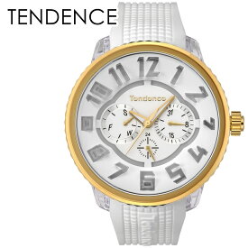テンデンス 腕時計 メンズ レディース フラッシュ ホワイト ゴールド インパクト 3Dインデックス 近未来 光る時計 オーバーサイズ シリコンベルト 10代 20代 30代 おしゃれ ファッション 個性的 贈り物 サプライズプレゼント 誕生日プレゼント 父の日