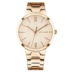 Tommy Hilfiger トミーヒルフィガー 腕時計 手表 レディース ローズゴールド ラインストーン シンプル 誕生日 1781959 時計 誕生日 ギフト 記念日 クリスマスプレゼント ランキング お祝い