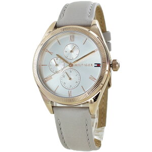 トミーヒルフィガー 腕時計 手表 レディース 文字盤 大きい 可愛い腕時計 革ベルト グレー 大人 女性 ブランド 時計 通勤 通学 女友達 彼女 妻 母 女性 誕生日 結婚祝い 結婚記念日 プレゼン