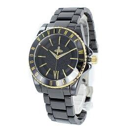 ヴィヴィアン ウエストウッド 時計 メンズ レディース 腕時計 ゴールド ブラック ステンレス VV048GDBK ビジネス 男性 誕生日 ギフト 卒業 入学 お祝い