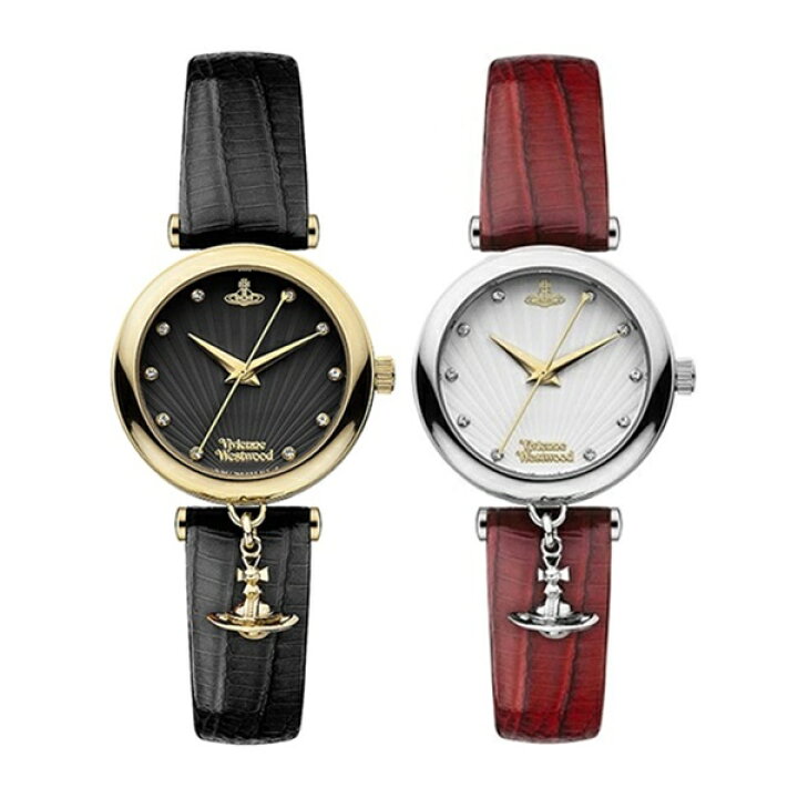 楽天市場 お揃い 女性 友達 レディース ペア 腕時計 黒赤 2点セット プレゼント 女の子 女友達 姉妹 双子コーデ ヴィヴィアン ウエストウッド 10代 代 可愛いオーブチャーム付 時計 ブラック レッド 合格 入学 卒業 社会人 記念日 母の日 父の日 22 ペアウォッチ