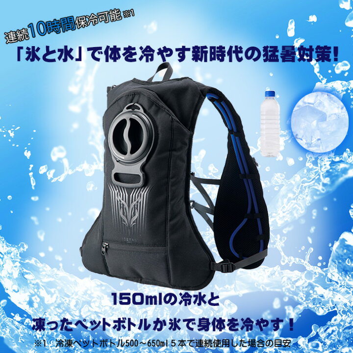 楽天市場】アイスマンベストPRO 2024新作 水冷ベスト バッテリーセット  