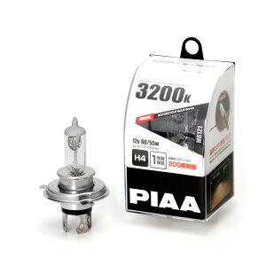PIAA oCNpwbhCgou nQ 3200K 邳135/125W H4 ϐk\20G 1Nۏ 1 MB121
