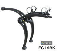 Terzo テルッツォ リア サイクルキャリア 2台積み EC16BK 自転車 キャリア 簡単脱着 車載 車に付ける MTB…