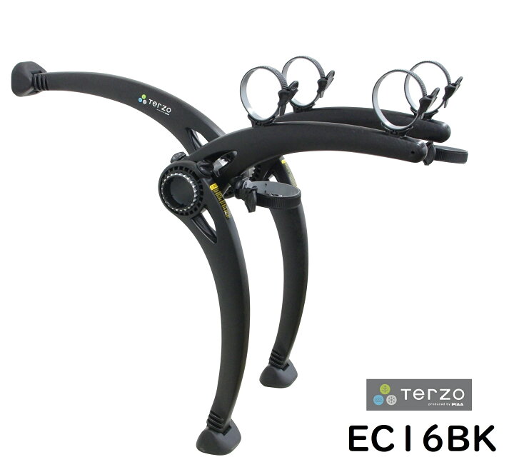 楽天市場】Terzo テルッツォ リア サイクルキャリア 2台積み EC16BK 