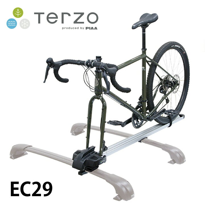 楽天市場】Terzo テルッツォ ルーフ サイクルキャリア フォークダウン 