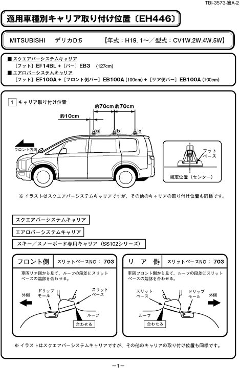 楽天市場】Terzo テルッツォ by PIAA ルーフキャリア ベースキャリア 