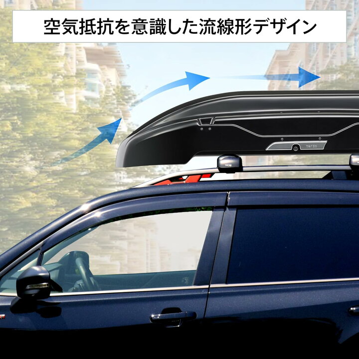 楽天市場】Terzo テルッツォ (by PIAA) ルーフボックス 416L-496L 