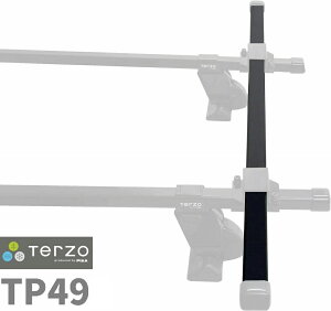 Terzo �e���b�c�H (by PIAA) �x�[�X�L�����A �o�[ 1�{�� �X�N�G�A�o�[�^�C�v �u���b�N 137cm ���G���h�L���b�v�mEA81�n�͕ʔ� TP49�@��2mm�A31mm×21mm�@�d��2.0kg�@�|���G�`�����R�[�e�B���O�h�K�΍�