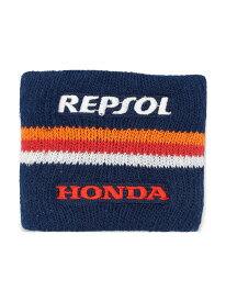 【4/20限定★抽選で2人に1人最大100%ポイントバック！要エントリー】リストバンド REPSOL HONDA レプソル ホンダ navy ネイビー 紺 男女兼用 WRISTBAND スポーツバンド バイク バイカー グッズ 小物 2258502