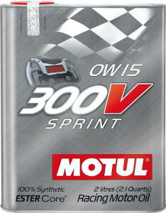 MOTUL `[ 300V SPRINT Xvg 0W15 100%w GXeRA GWIC 2L tX