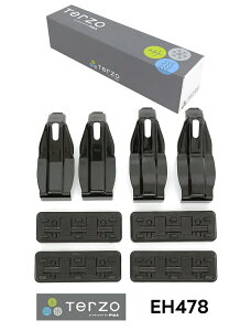 EH478 Terzo テルッツォ by PIAA ベースキャリア ホルダー 4個入 ブラック 【スズキ スイフト 年式:R5.12〜/型式:ZCDDS.ZDDDS スイフトハイブリッド 年式:R5.12〜/型式:ZCEDS.ZDEDS】 ピア