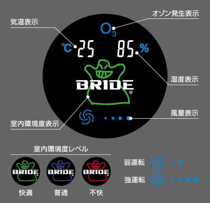 楽天市場】ブリッド BRIDE エアバスターポータブルBRIDEエディション 