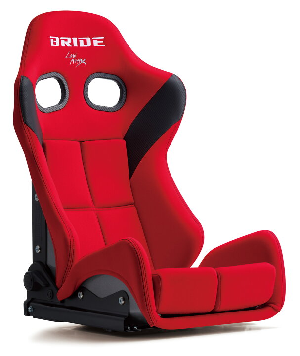 値下げ BRIDE ブリッド バケットシート リクライニング 赤 スエード 