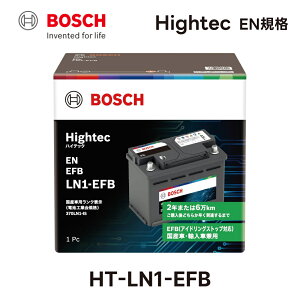 BOSCH �{�b�V�� HT-LN1-EFB ���Y�� �A���ԃo�b�e���[ Hightec EN EFB 55Ah 540CCA �n�C�e�b�N �A�C�h�����O�X�g�b�v�Ή� �����e�i���X�t���[ 370LN1-IS �݊��i�� LN1EFB