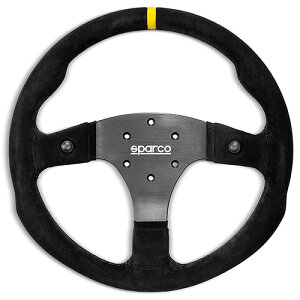 SPARCO STEERING WHEEL R350B SUEDE 015R350PSO XpR XeAOzC[ XG[h