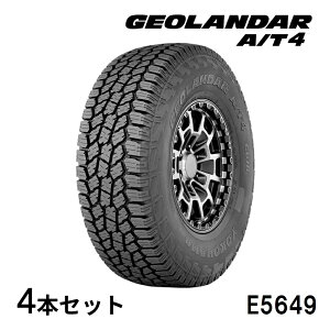 4�{�Z�b�g ���R�n�}�^�C�� GEOLANDAR A/T4 G018 E5649 LT225/75R16 115/112S 16�C���` SUV�p �W�I�����_�[ �I�t���[�h �}�b�h���X�m�[ �h���X�A�b�v �I�[���e���[�� YOKOHAMA TIRE