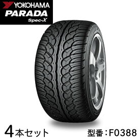 4本セット ヨコハマタイヤ PARADA Spec-X 305/45R22 118V F0388 ミニバン SUV パラダ スペックエックス PA02 ドレスアップ ホビー タイヤ インチアップに かっこいい YOKOHAMA TIRE