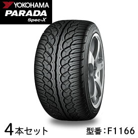 4本セット ヨコハマタイヤ PARADA Spec-X 325/45R24 116V F1166 ミニバン SUV パラダ スペックエックス PA02 ドレスアップ ホビー タイヤ インチアップに かっこいい YOKOHAMA TIRE