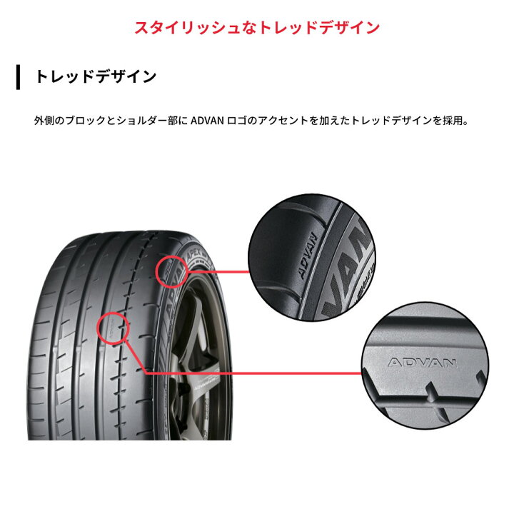 楽天市場】4本セット ヨコハマタイヤ ADVAN APEX V601 R5567 225/45R18 