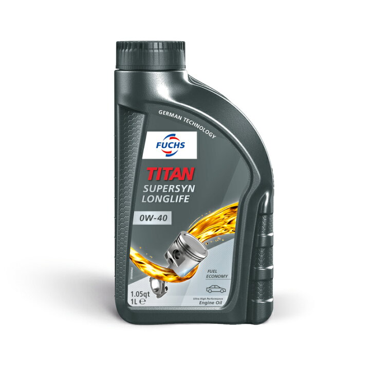 楽天市場】TITAN SUPERSYN LONGLIFE SAE 0W-40 1L FUCHS フックス 