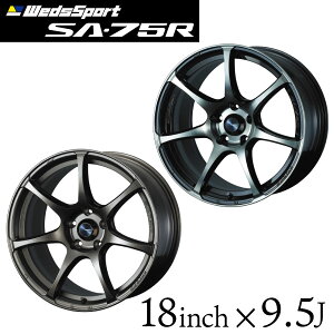 EFbYX|[c SA-75R 18C` 9.5J CZbg38/45 5 PCD 100 114.3 EH[XubNNA[ uY WedsSport SA75R EFbY Pi 1{ s 