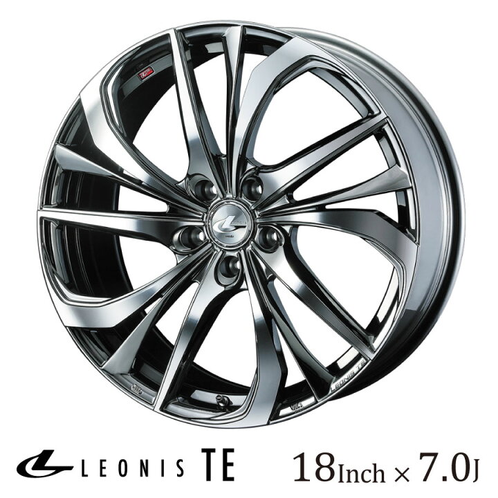 楽天市場】WEDS ウェッズ レオニス TE 18インチ 7J カラー:BMCMC 