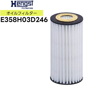HENGST ヘングスト オイルエレメント E358H03D246 適合車種 VW フォルクスワーゲン ポロ ゴルフR AWCZP AUCJXF