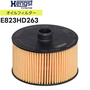 HENGST ヘングスト オイルエレメント E823HD263 適合車種 RENAULT カングー