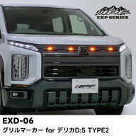 EXD-06 グリルマーカー for デリカD:5 TYPE2 アンバーLED IPF EXPシリーズ