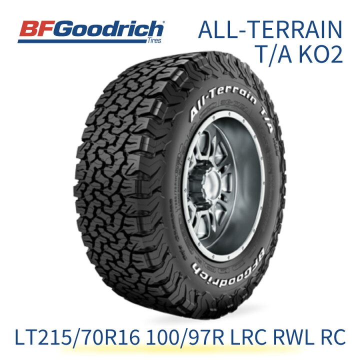 楽天市場】【正規輸入品】BFGoodrich オールテレーン LT215/70R16 100 