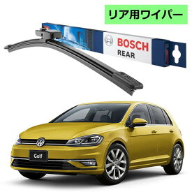 BOSCH リアワイパー 3397008634 A282H Volkswagen フォルクスワーゲン ゴルフ 5G1 ゴルフ7 ボッシュ ワイパー フラットワイパー 輸入車 ワイパーブレード 替え ウインドウケア ビビリ音 低減 コーティング ゴム