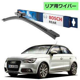 BOSCH リアワイパー 3397008634 A282H アウディ Audi A1 スポーツバック (8X) ボッシュ ワイパー フラットワイパー 輸入車 ワイパーブレード 替え ウインドウケア ビビリ音 低減 ポリマー コーティング ゴム