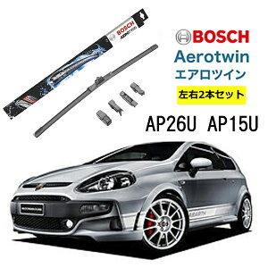 BOSCH ���C�p�[ Fiat �t�B�A�b�g �v���g�G�{ �^�]�� ����� ���E 2�{ �Z�b�g AP26U AP15U �{�b�V�� �G�A���c�C�� �^��:199| AERO TWIN �t���b�g���C�p�[ �K�� ���C�p�[�u���[�h �ւ� �E�C���h�E�P�A �r�r