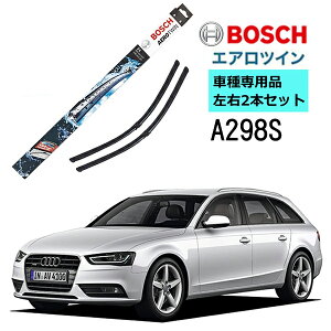 BOSCH Cp[ A298S AUDI AEfB A4 (B8) Z_ Aog I[[h  Ԏpi ^]  2{ Zbg 3397007298 {bV GAcC Cp[ AERO TWIN tbgCp[ A En