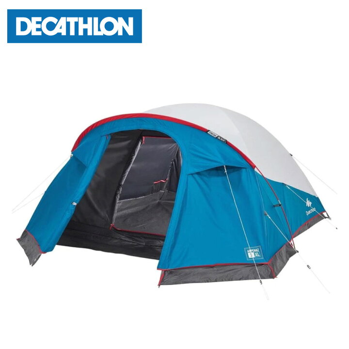 楽天市場 Quechua ケシュア キャンプ ハイキング テント Aprenaz Fresh Black Xl 3人用 デカトロン Decathlon 簡単設営 撤収 遮光 遮熱 ウォータープルーフ シンプル組み立て アウトドア Norauto ノルオート 楽天市場店