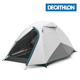 QUECHUA (ケシュア) キャンプ テント MH100 FRESH & BLACK - 2人用 デカトロン 2963896 DECATHLON 災害用品