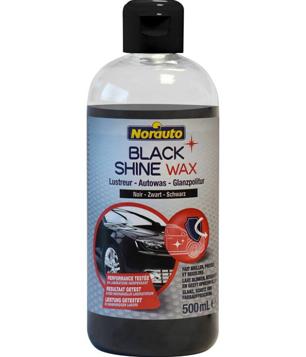 楽天市場 ブラックシャインワックス 500ml カーワックス ポリッシャー 車用 Wax 黒 ヨーロッパ車に Norauto ノルオート 楽天市場店