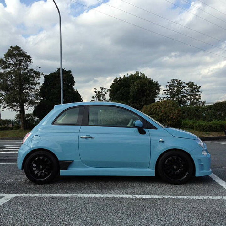 楽天市場】サイドスカート FIAT500 Ino la Design 受注生産 ASSO 